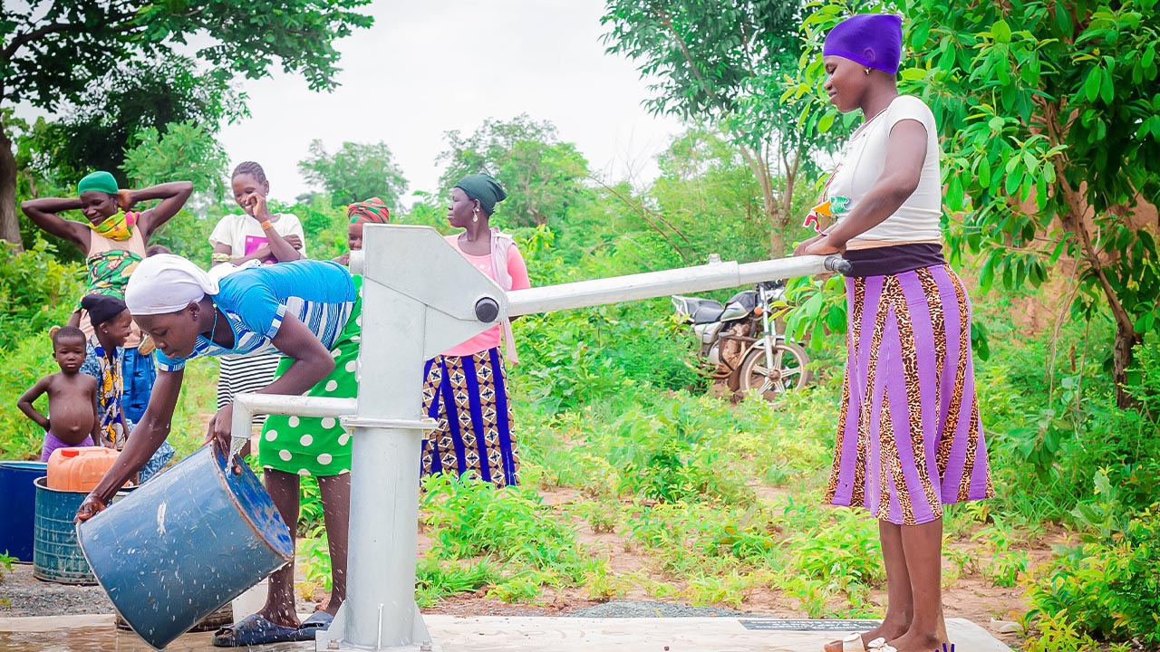 Borehole Commissioning at Jingbang - 500+ Gifted