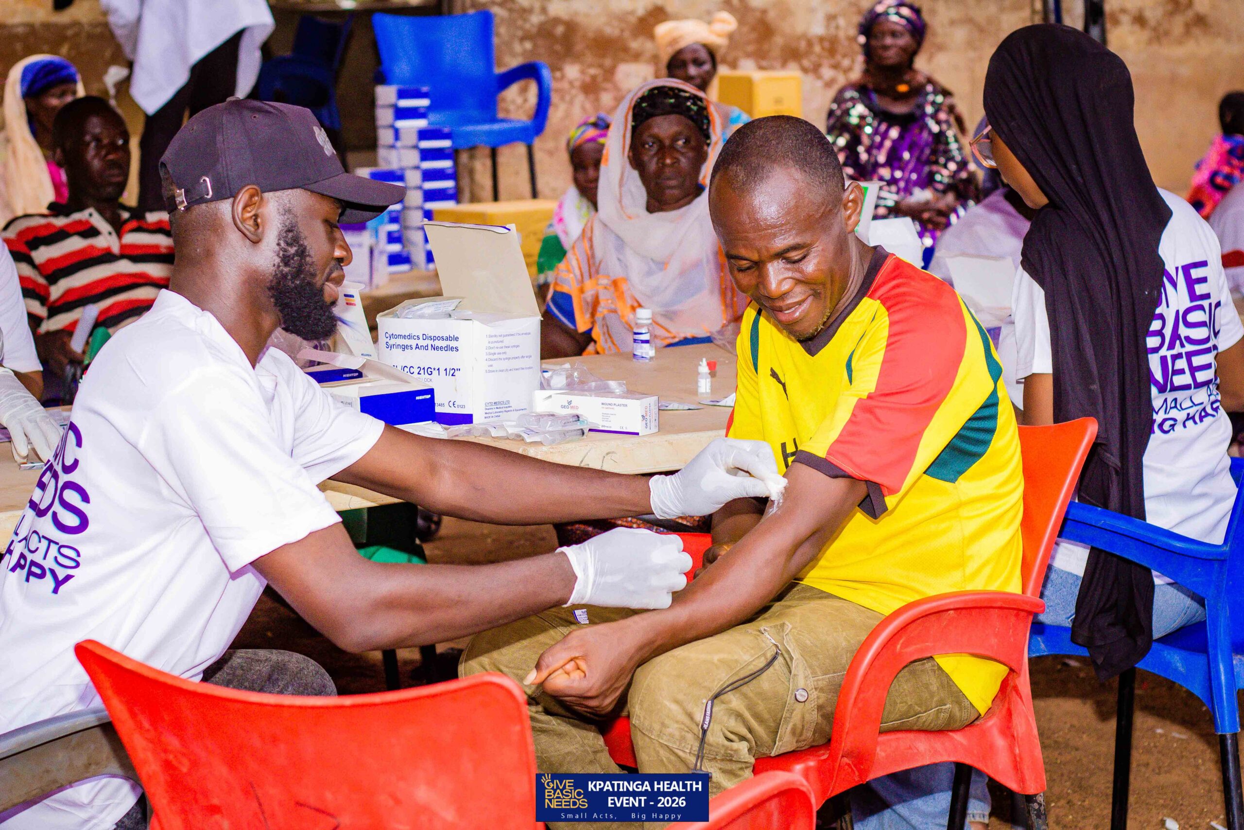 Deploying the Health Shield in Kpatinga: A Community Outreach Impact - 1000 Gifted